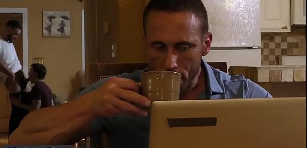  Men.com - (Cliff Jensen, Damien Kyle, Myles Landon) - Coffee Time - Drill My Hole - Trailer preview